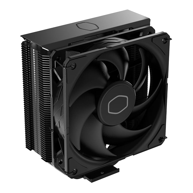 Cooler Master Hyper 212 Black CPU Cooler 120mm PWM Fan, 4 Copper Heat 
