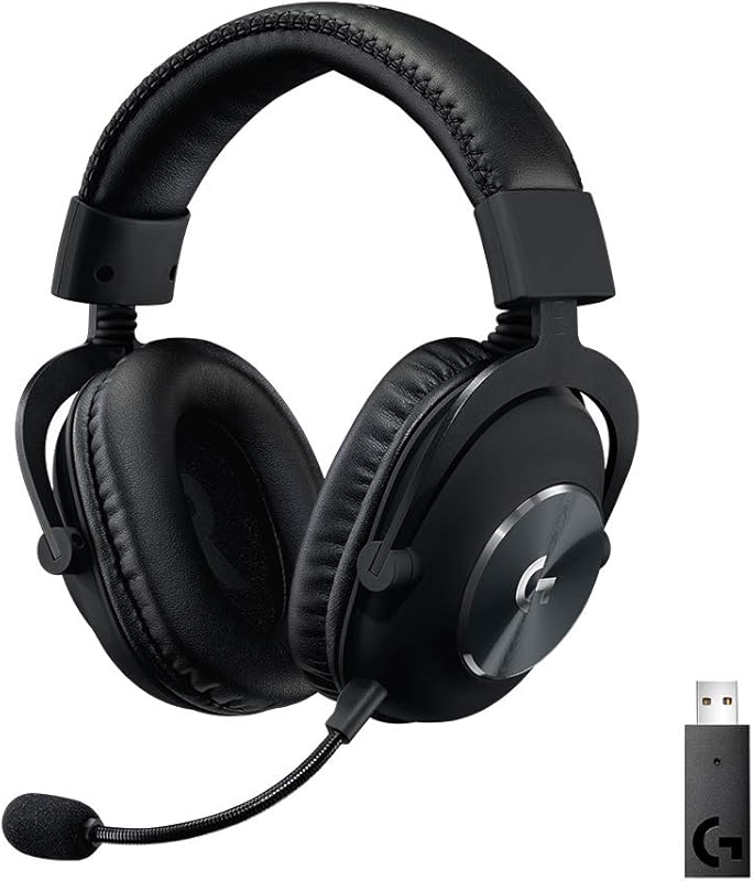 Logitech G PRO X Lightspeed Headset: Blue VO!CE Mic, 50mm Drivers, DTS