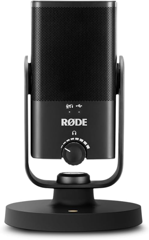 RØDE NT-USB Mini Condenser USB Microphone with Free Software – Podcast