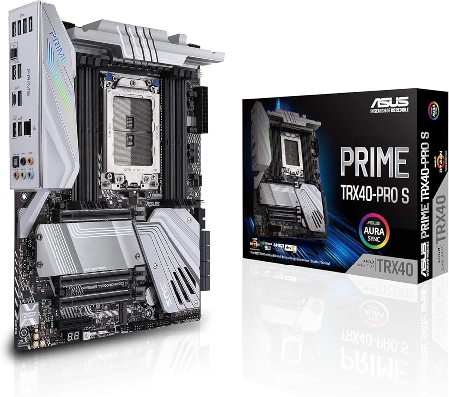 ASUS Prime TRX40-Pro S ATX Content Creation Motherboard AMD sTRX4 16 P