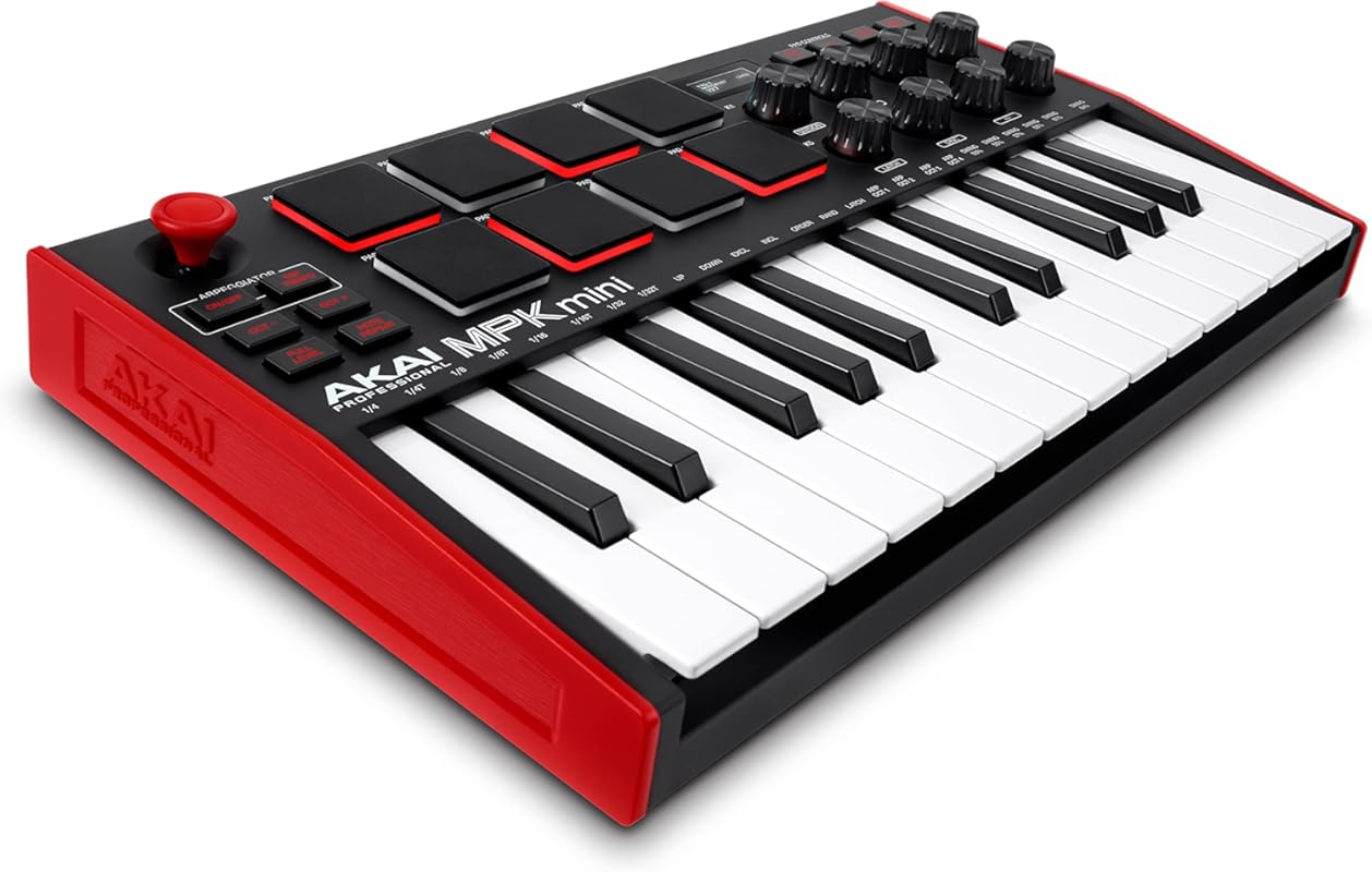 Akai Professional MPK Mini MK3 USB MIDI Keyboard with Backlit Drum Pad