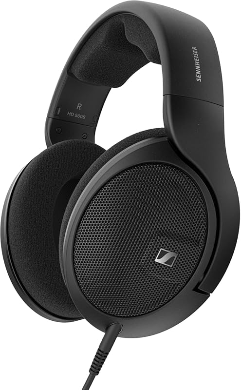 Sennheiser HD 560S Open-Back Over-Ear Wired Headphones: Neutral Natura