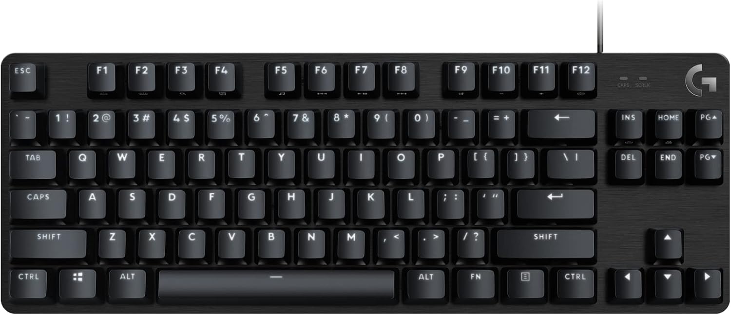 Logitech G413 TKL SE Mechanical Gaming Keyboard with tactile switches,