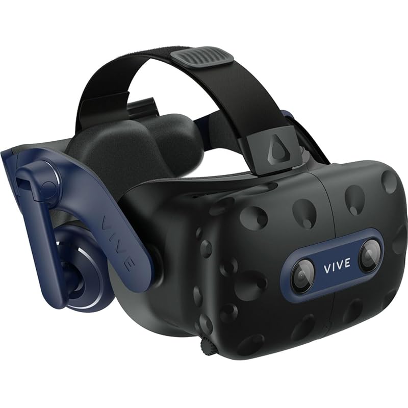 HTC Vive Pro 2 Headset Only: High-Resolution VR Display, Wide FOV, Com