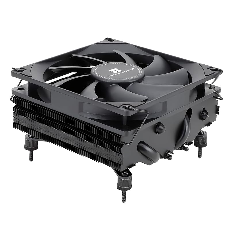 Thermalright AXP90 X47 Black Low Profile CPU Cooler with 92mm PWM Fan 