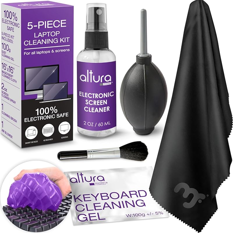 All-in-One Keyboard Cleaner & Laptop Cleaning Kit - Electronic Screen