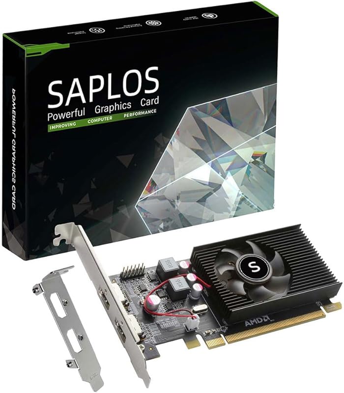 Radeon HD 6570 1GB GDDR3 GPU with Dual HDMI, PCIe x16, 60W, Plug & Pla