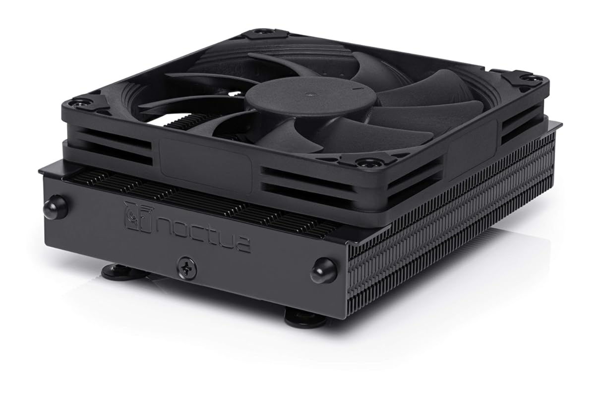 Noctua NH-L9a-AM5 chromax.Black premium low-profile CPU cooler for AMD