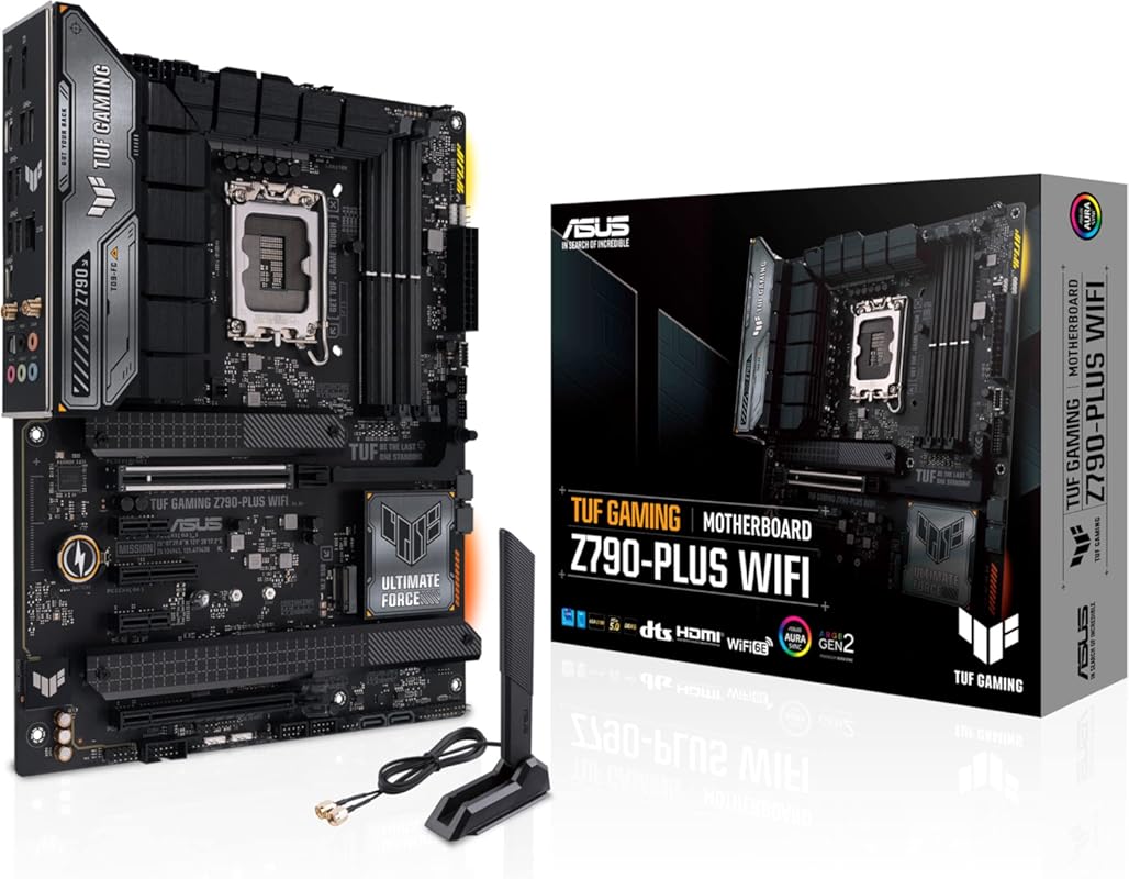 ASUS TUF GAMING B760-PLUS WIFI ATX Motherboard Intel 12th-14th Gen DDR
