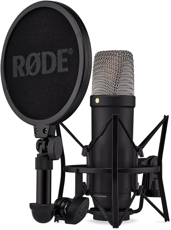 RØDE NT1 5th Gen Large-Diaphragm Studio Condenser Microphone with XLR 