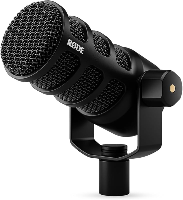 RØDE PodMic USB Dynamic Microphone with XLR & USB Connectivity – Podca