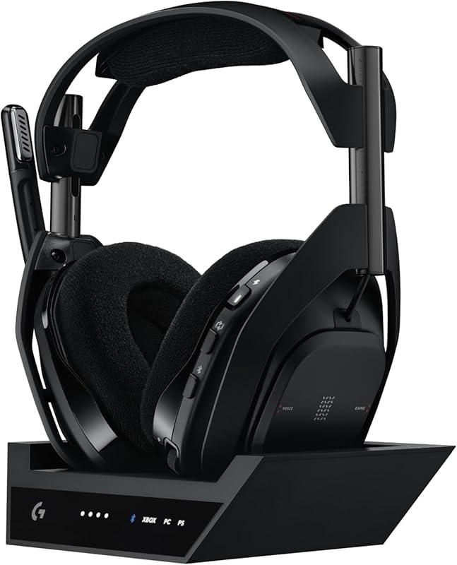 Logitech G Astro A50 X Multi-Platform Wireless Gaming Headset with Bas