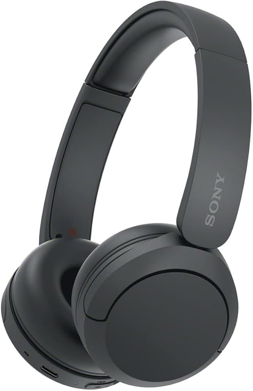 Sony WH-CH520 Wireless Bluetooth On-Ear Headphones with Microphone, 50