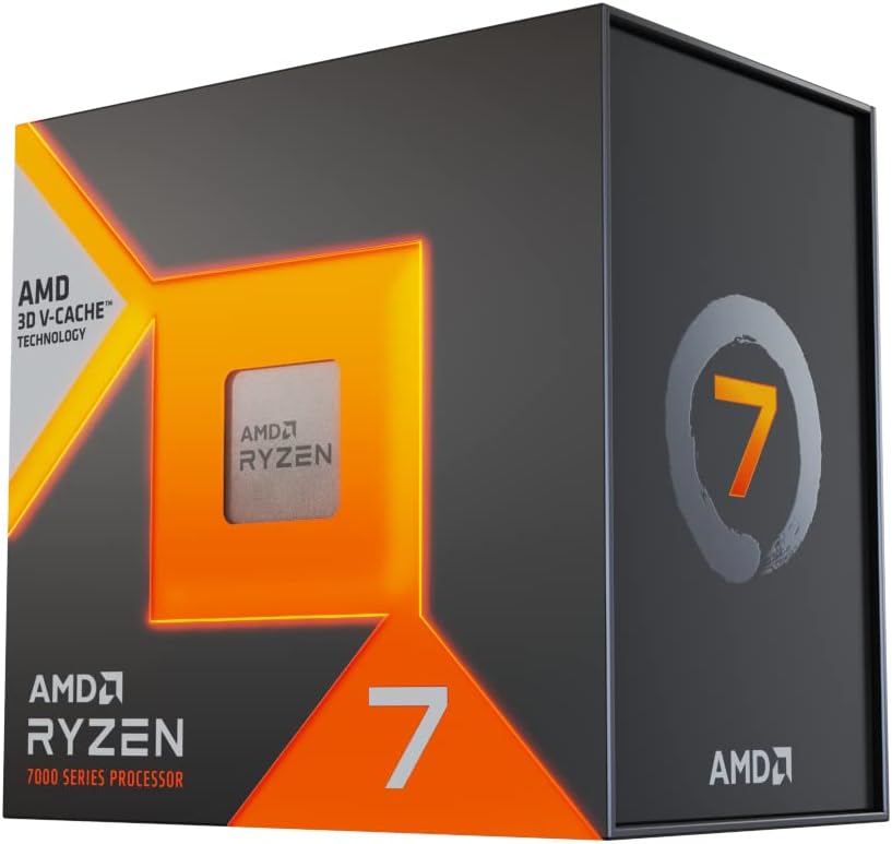 AMD Ryzen 7 7800X3D 8-Core 16-Thread Desktop Processor with 3D V-Cache
