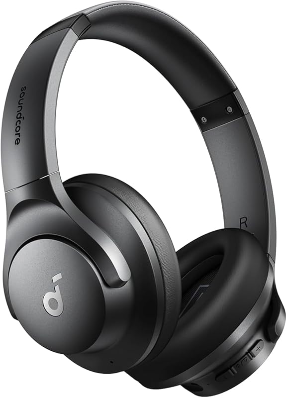 Soundcore by Anker Q20i Hybrid ANC Over-Ear Headphones: 40H Playtime, 