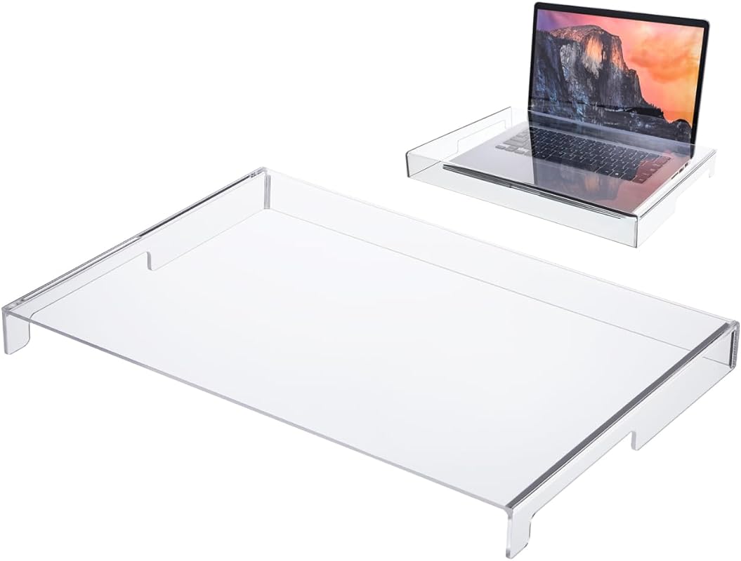 15.6-inch Clear Acrylic Laptop Keyboard Cover - Cat-Proof Protector fo