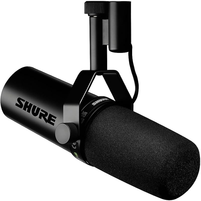 Shure SM7dB Dynamic Vocal Microphone with Built-in Preamp for Streamin