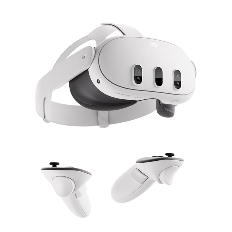 Meta Quest 3 512GB VR Headset: 30% Sharper Resolution, 2X Power, Wirel