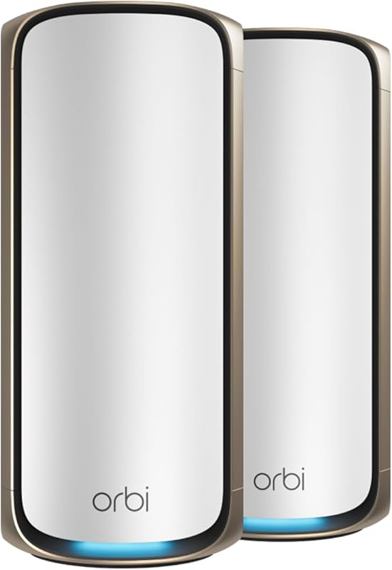 NETGEAR Orbi 970 Quad-Band WiFi 7 Mesh System with 27 Gbps Speed, 6600
