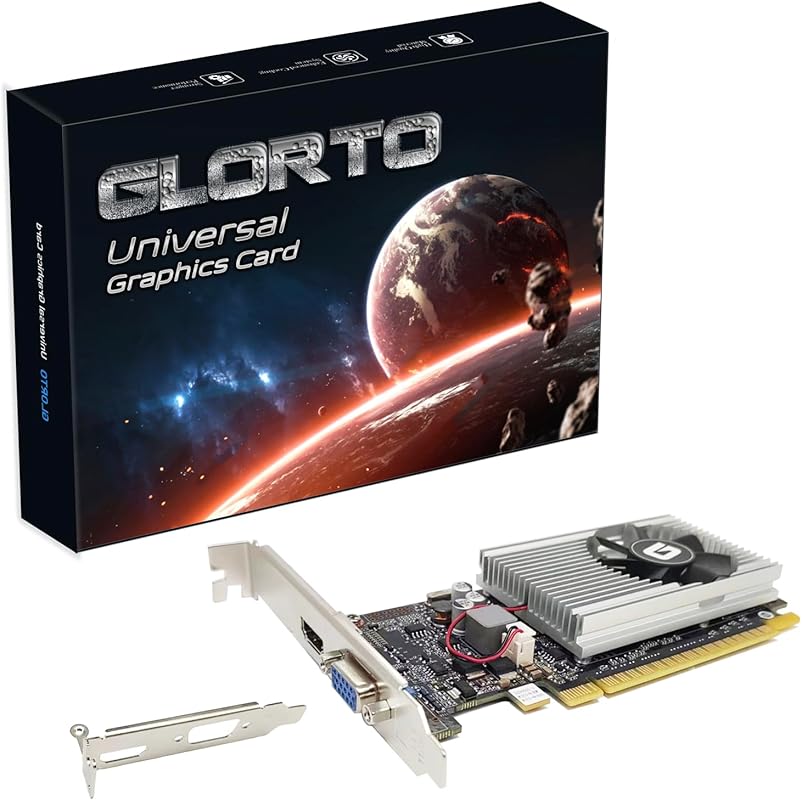 NVIDIA GeForce GT 210 1GB DDR3 Low Profile GPU, PCIe 1.0 x16, HDMI/VGA