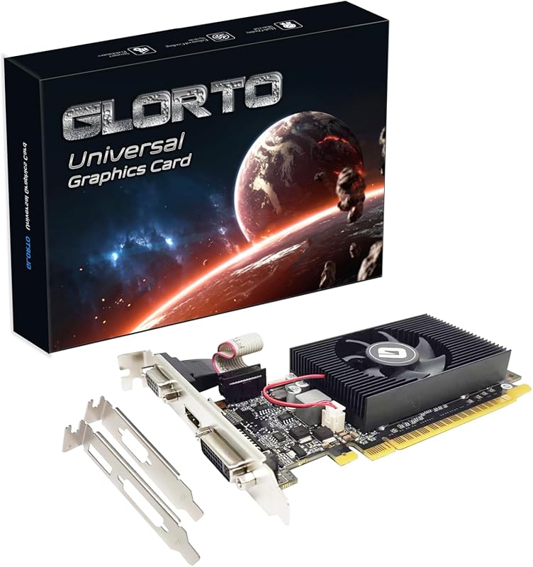 GeForce GT 210 1GB DDR3 Low Profile GPU - PCIe 1.0 x16, HDMI DVI VGA f