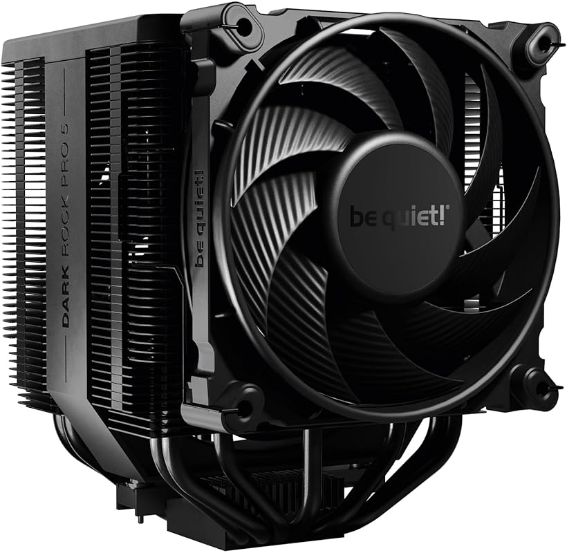 be quiet! Dark Rock Pro 5 CPU Air Cooler 7 Copper Heat Pipes Speed Swi