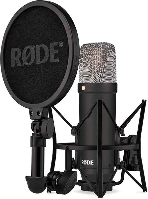 RØDE NT1 Signature Series Large-Diaphragm Condenser Microphone with Sh