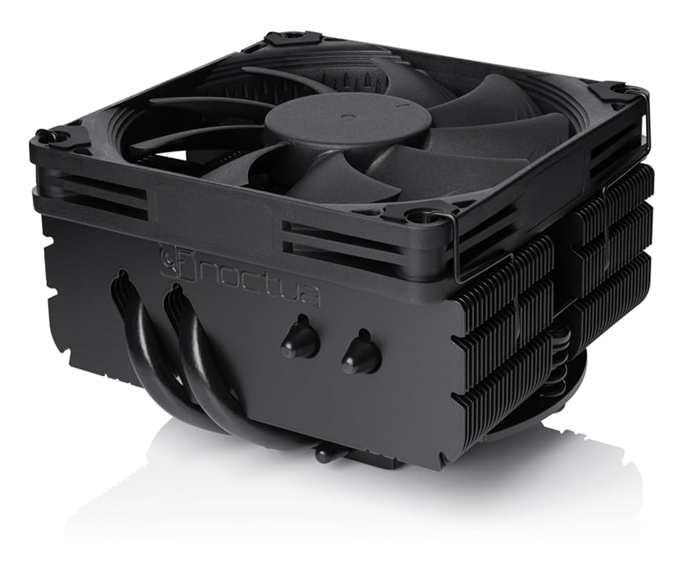 Noctua NH-L9x65 chromax.Black Premium Low-Profile CPU Cooler, 65mm Hei