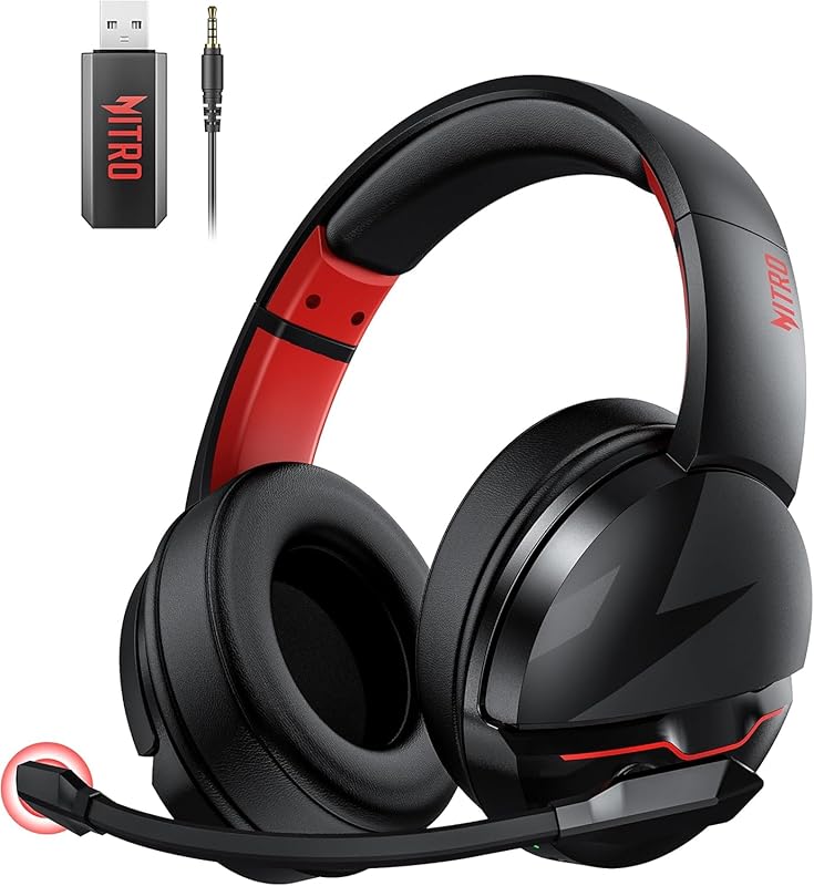 Acer Wireless Gaming Headset: 2.4GHz/Bluetooth 5.3 for PS5, PS4, PC, S