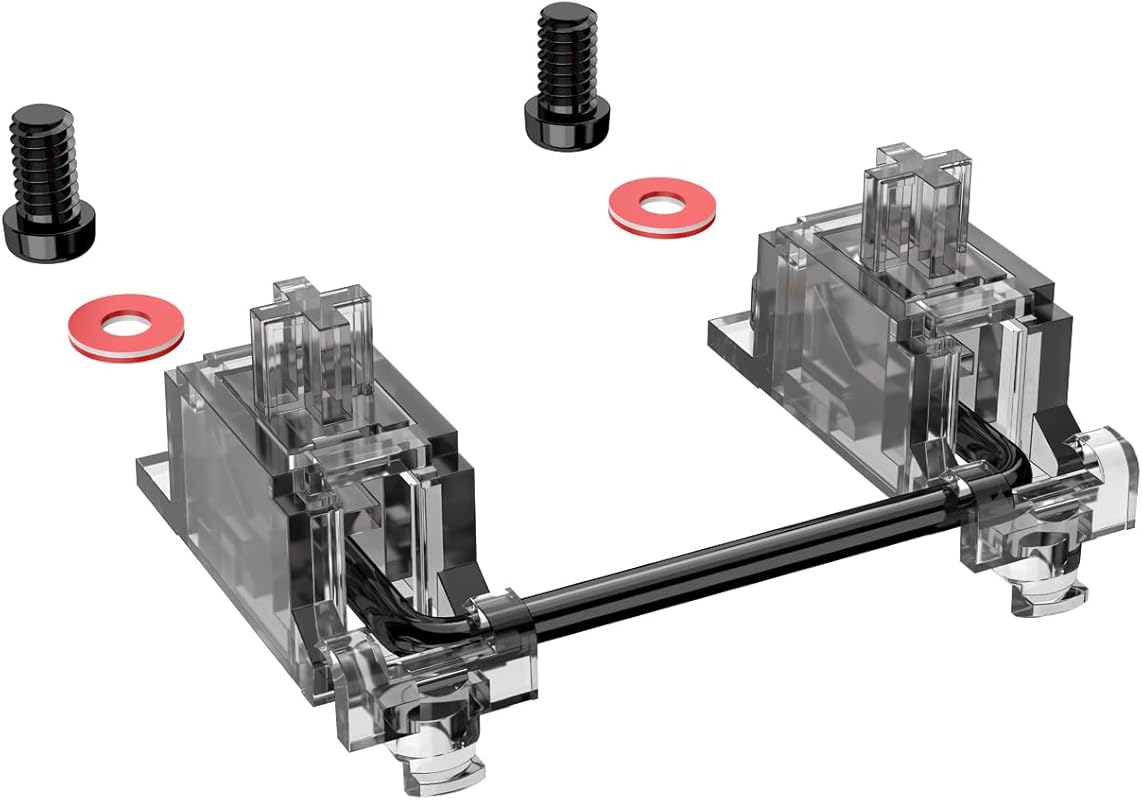 DUROCK Stabilizer V3 Screw-In PCB Mount Keyboard Stabilizers with 2U 6