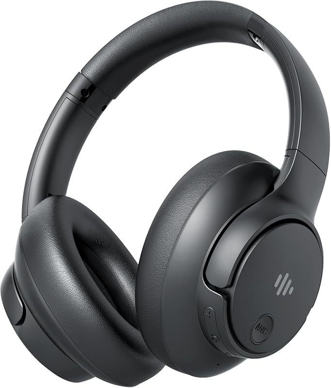 ANC Headphones: Wireless Over-Ear, Mic, Transparency, 70H Playtime, Hi