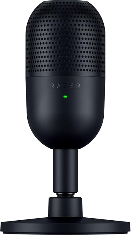 Razer Seiren V3 Mini USB Mic - Supercardioid, Tap-to-Mute LED, Shock A
