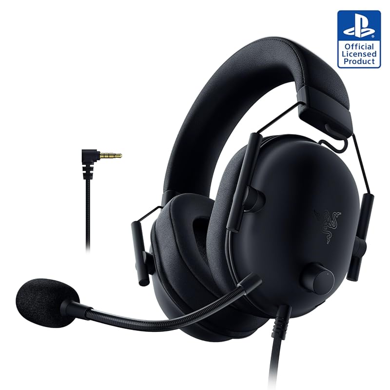 Razer BlackShark V2 X PlayStation Gaming Headset features 50mm drivers