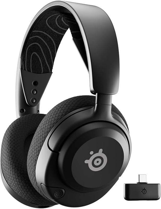 SteelSeries Arctis Nova 5 Wireless Gaming Headset: Neodymium drivers, 
