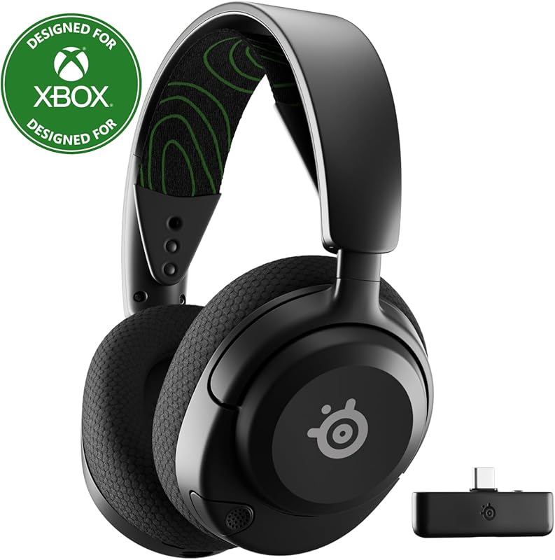 SteelSeries Arctis Nova 5X Wireless Gaming Headset: Neodymium Drivers,