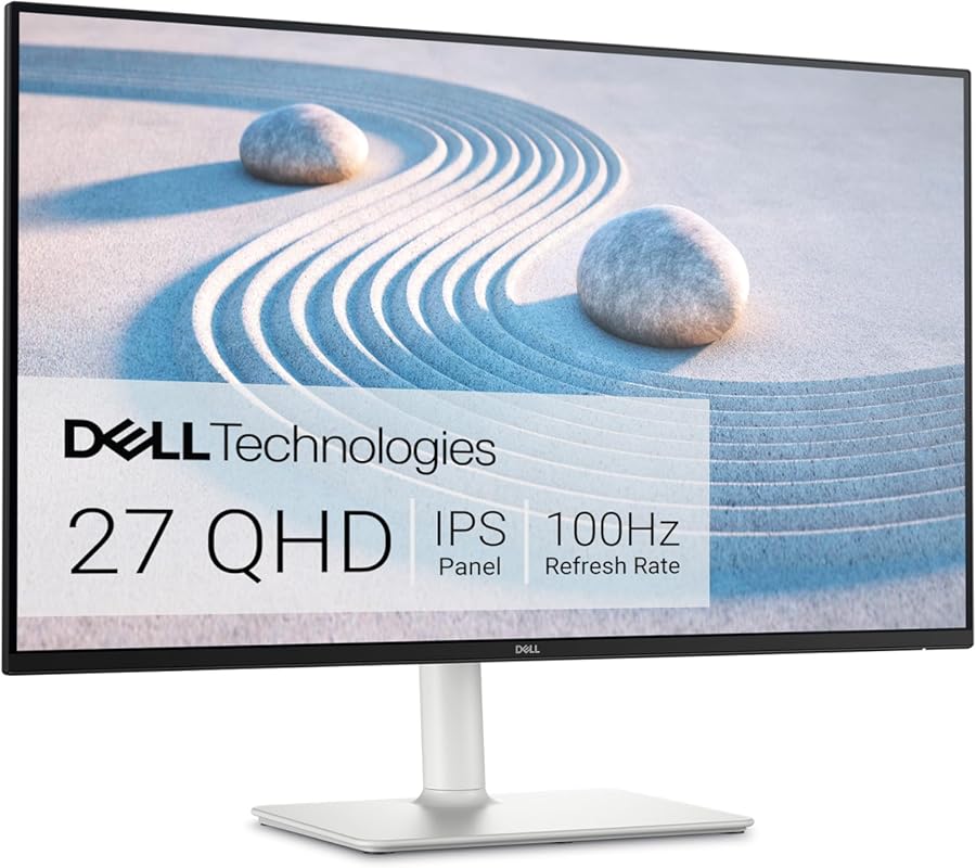 Dell S2725DS 27-Inch QHD Monitor: 100Hz, TÜV Eye Comfort 4-Star, Integ