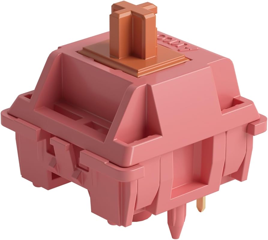 Akko Rosewood Keyboard Switches for Mechanical Gaming Keyboards: 5-Pin
