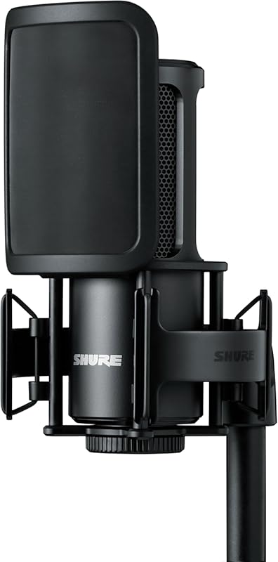 Shure SM4 Studio Recording Microphone Kit XLR Home Studio Condenser Mi
