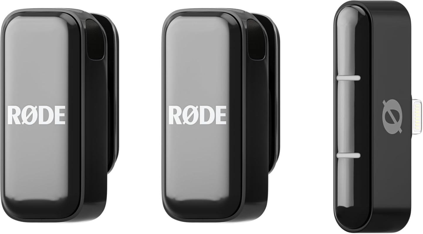 RØDE Wireless Micro Compact Wireless Microphone System: Two Mics with