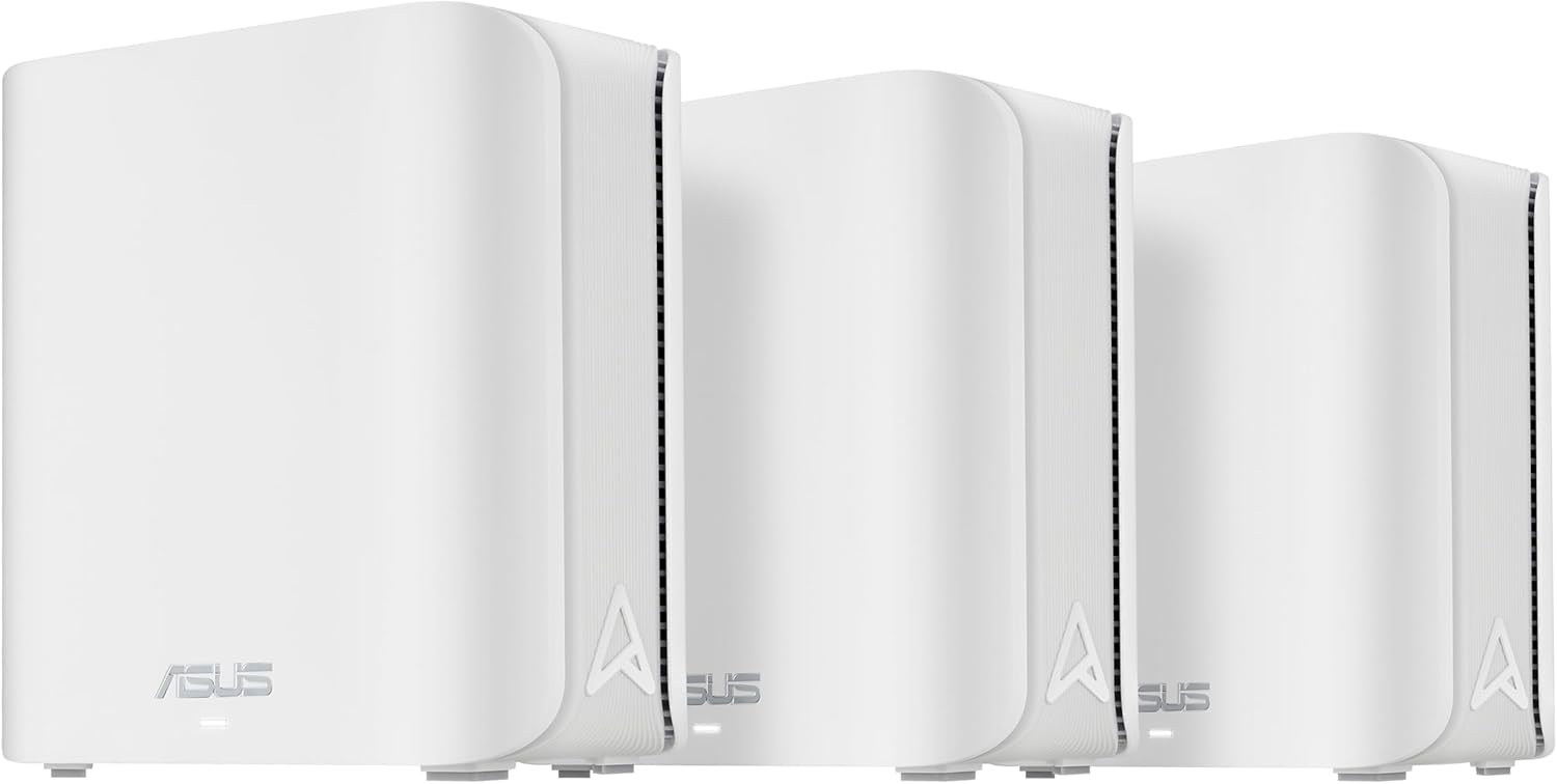 ASUS ZenWiFi BD4 Dual-Band WiFi 7 Mesh with 3600 Mbps, 6500 Sq.Ft Cove