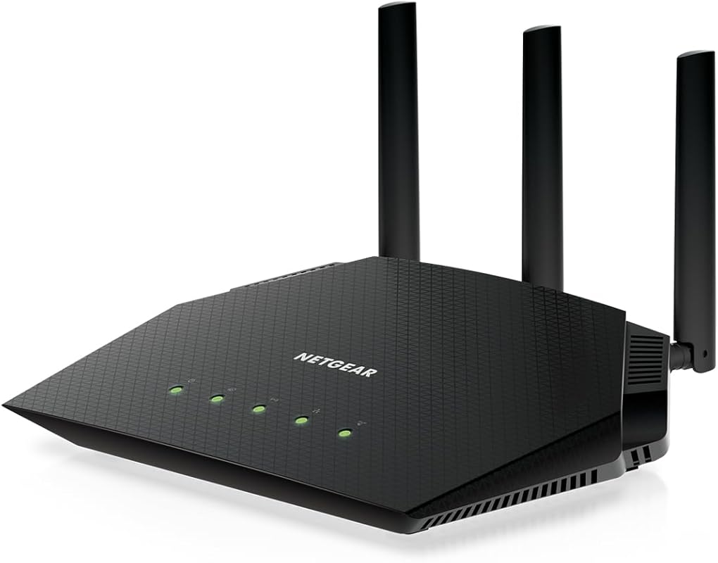 NETGEAR Nighthawk RAX36 AX3000 WiFi 6 3 Gbps, 2000 sq. ft., 25 Devices