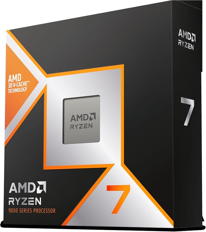 AMD Ryzen 7 9800X3D 8-Core, 16-Thread Desktop Processor for Gaming & S