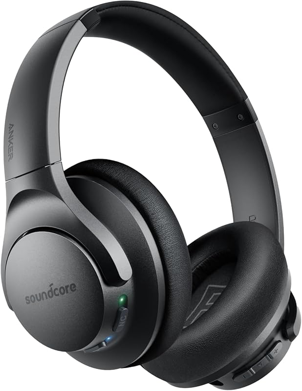 Soundcore Anker Life Q20 Hybrid Active Noise Cancelling Headphones wit