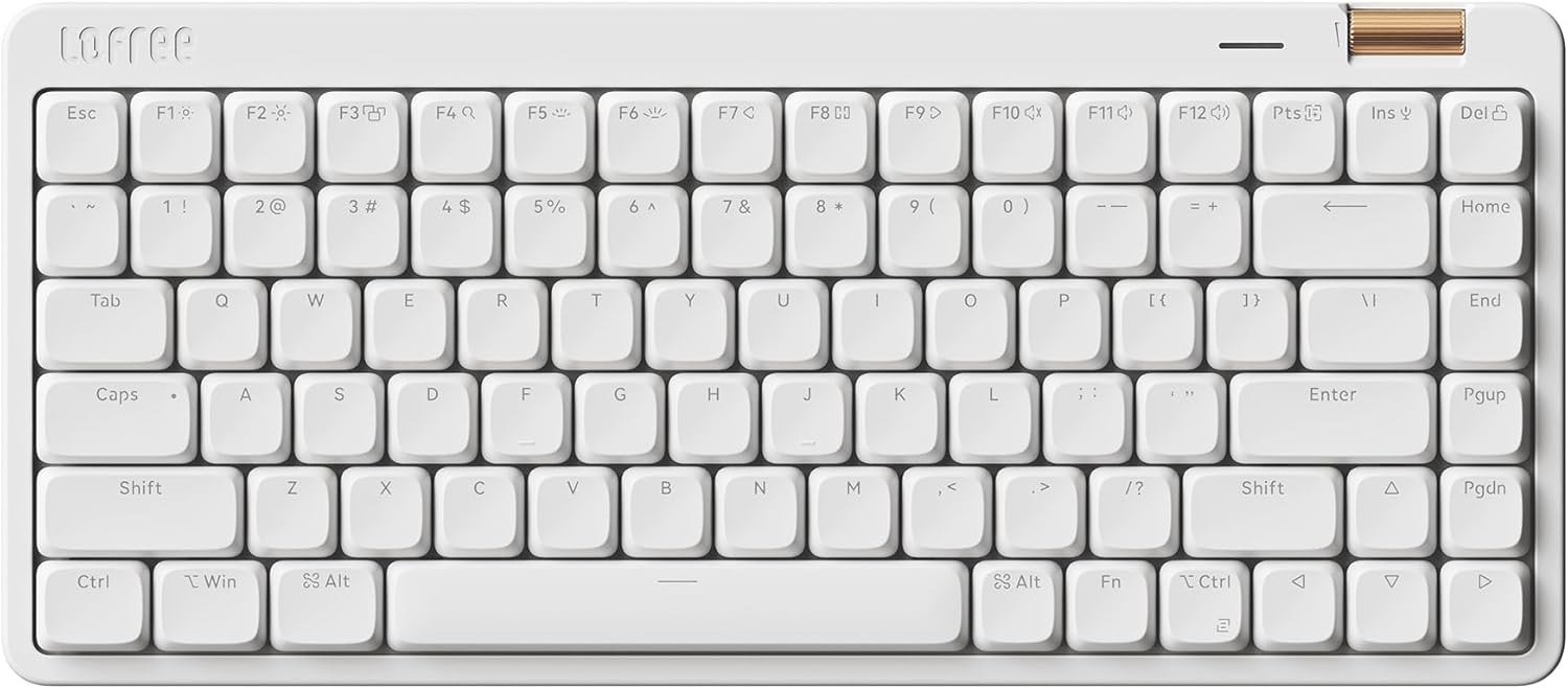 Flow Lite 84 Keys Low Profile Mechanical Keyboard with swappable batte