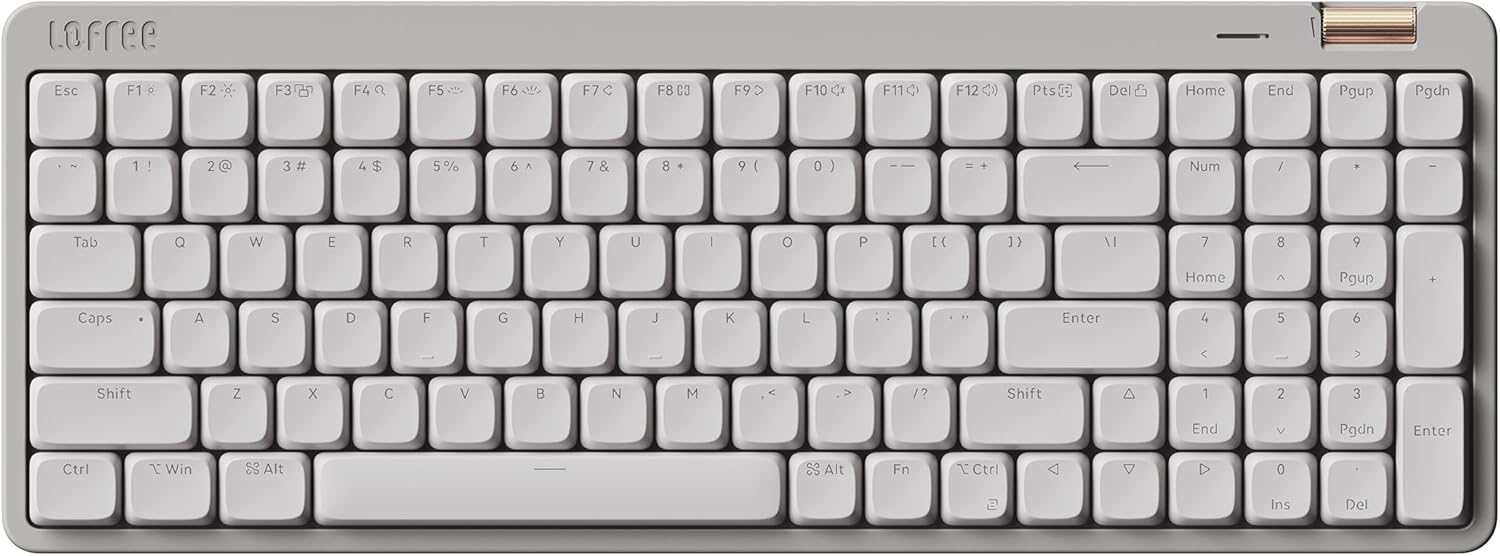 Flow Lite 100 Keys Low Profile Mechanical Keyboard with swappable batt