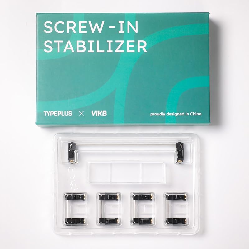 Typeplus x YIKB Screw-in Stabilizer Set for 60% Mechanical Keyboards -