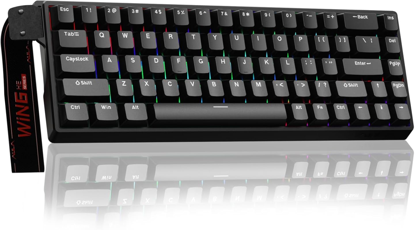 AULA WIN68 HE 60% Mechanical Gaming Keyboard with Hall Effect Magnetic