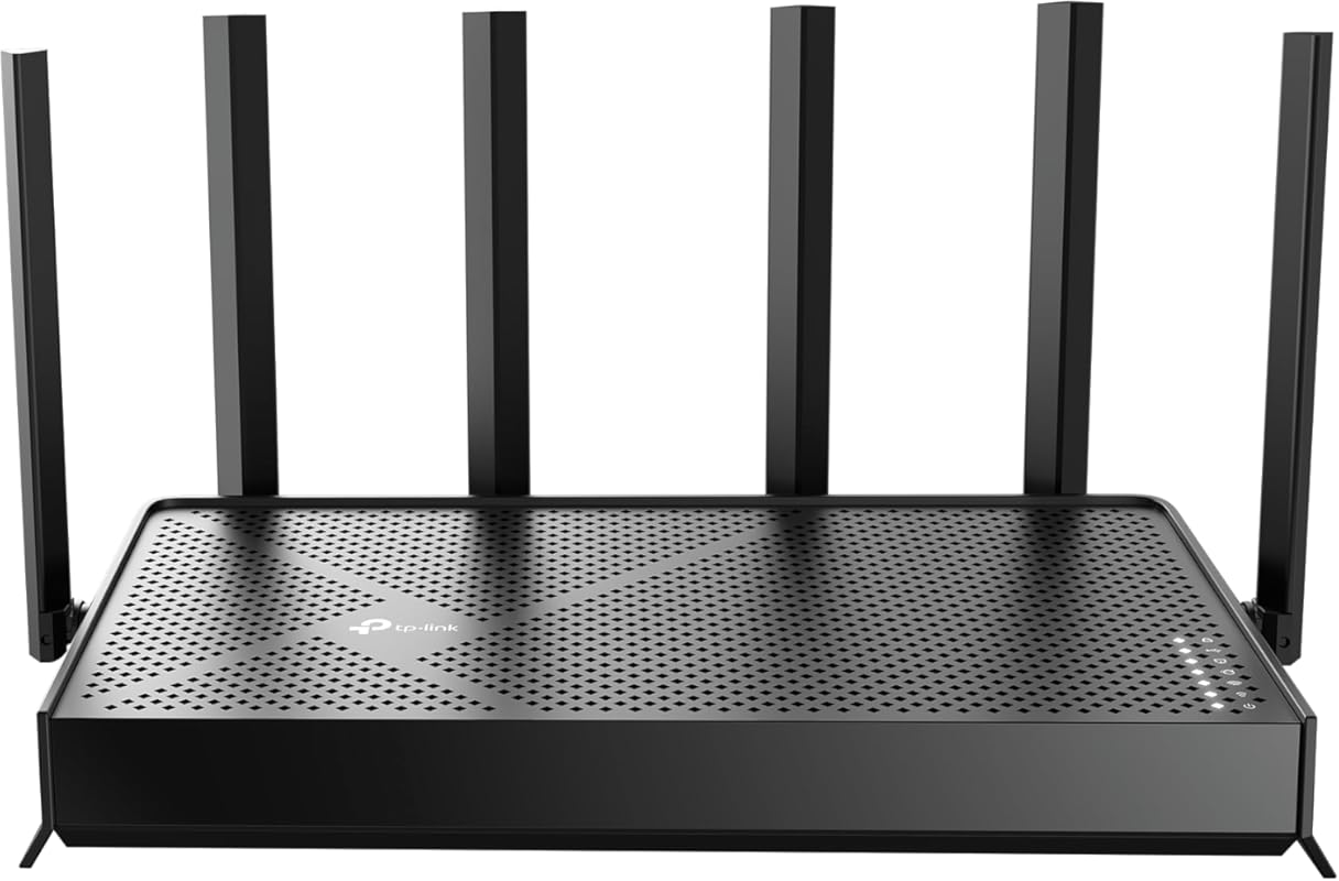 TP-Link BE6500 WiFi 7 Router with Dual 2.5G Ports, Quad-Core CPU, 2400