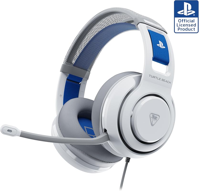 Turtle Beach Atlas 200 Gaming Headset for PS5/PS4 with 50mm Nanoclear