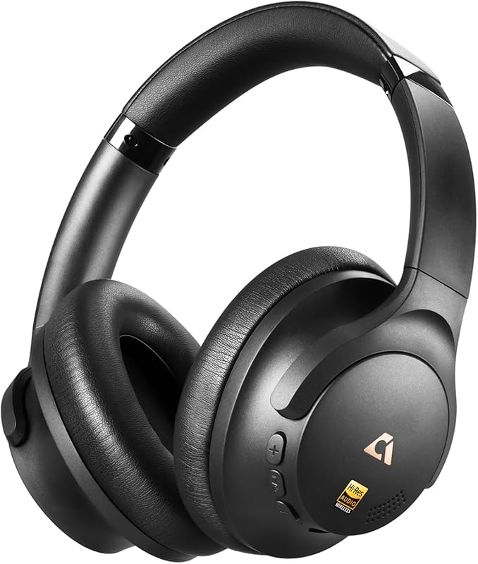 1Mii Y8+ Hybrid ANC Headphones with 100-Hour Battery, Bluetooth 6.0, H